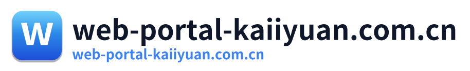 web-portal-kaiiyuan.com.cn Logo